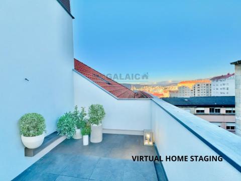 EXCLUSIVO ÁTICO CON TERRAZA Y VISTAS EN EL CENTRO DE VIGO