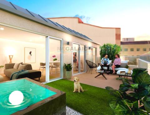 ÁTICO DE ENSUEÑO CON TERRAZA Y VISTAS A LA RÍA